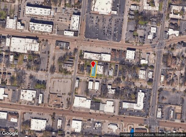  1616 Monroe Ave, Memphis, TN Parcel Map