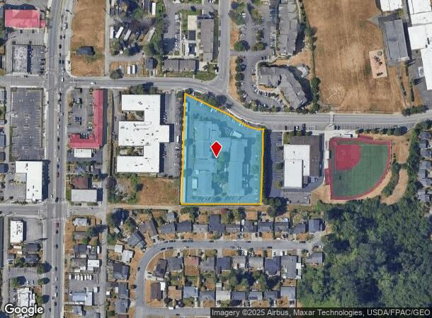  2232 12Th St, Everett, WA Parcel Map