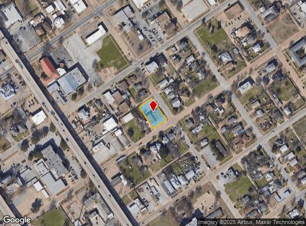  1300 12Th St, Wichita Falls, TX Parcel Map