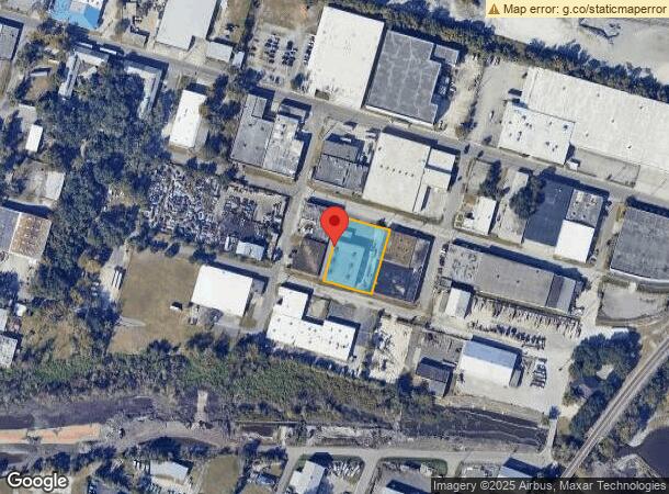  2222 Harper St, Jacksonville, FL Parcel Map