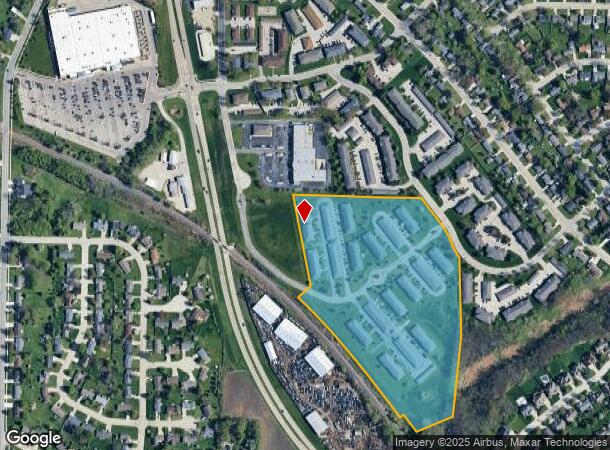 1403 Brosig St, WI Parcel Map