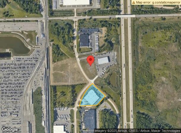  17608 Commerce Dr, New Boston, MI Parcel Map