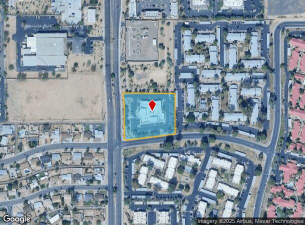 77 S Dobson Rd, Chandler, AZ Parcel Map