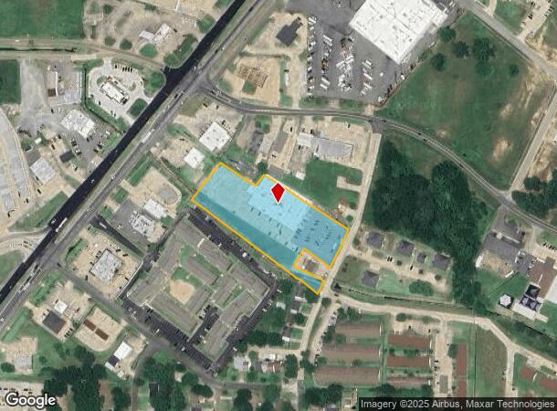  9310 Normandie Dr, Shreveport, LA Parcel Map