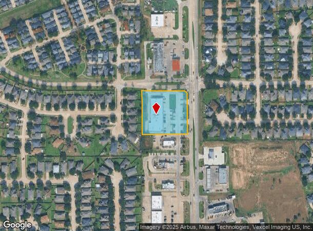 6155 Fry Rd, Katy, TX Parcel Map
