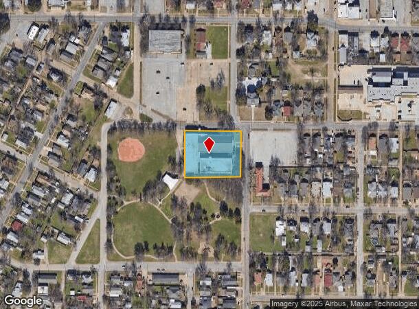  1100 Harrison St, Wichita Falls, TX Parcel Map