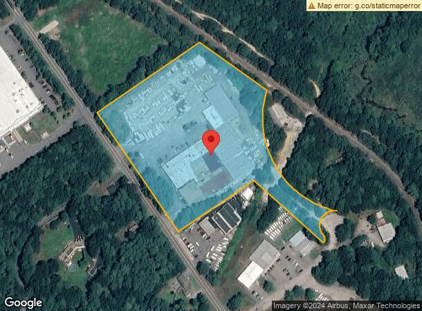  125 Depot St, Bellingham, MA Parcel Map