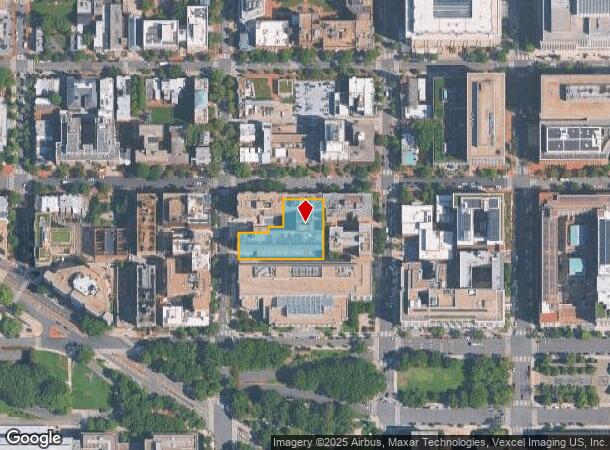 2020 F St Nw, Washington, DC Parcel Map