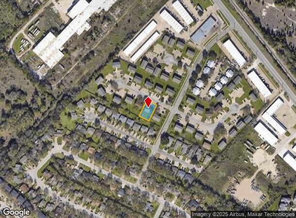 2710 Evergreen Cir, Bryan, TX Parcel Map
