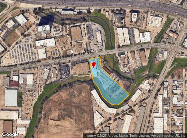  2964 Irving Blvd, Dallas, TX Parcel Map