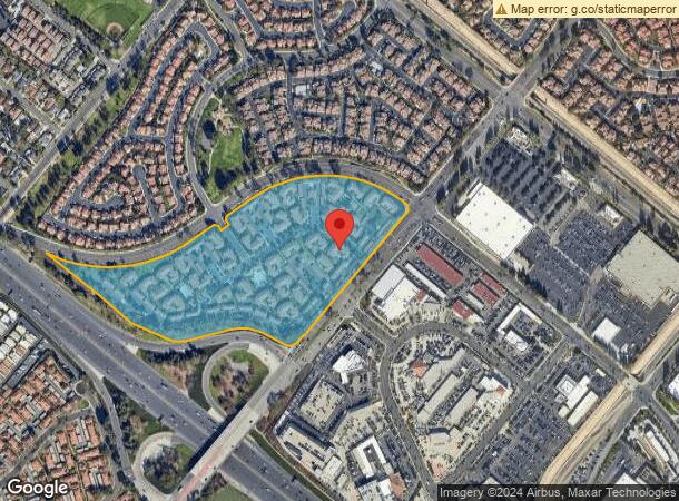  13800 Parkcenter Ln, Tustin, CA Parcel Map