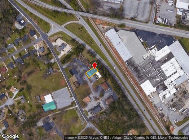  7 Winchester Ct, Mauldin, SC Parcel Map