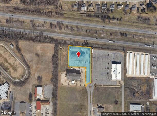  1633 N 12Th Ct, Van Buren, AR Parcel Map