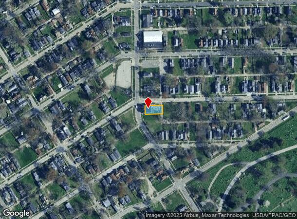 1918 Mulberry St, Toledo, OH Parcel Map