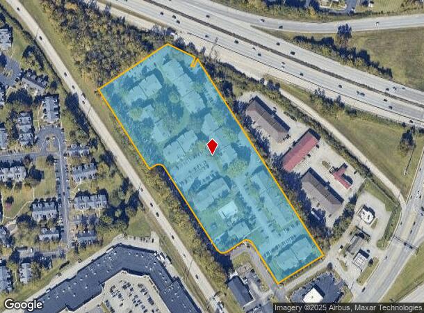  9400 Hurstbourne Park Blvd, Louisville, KY Parcel Map