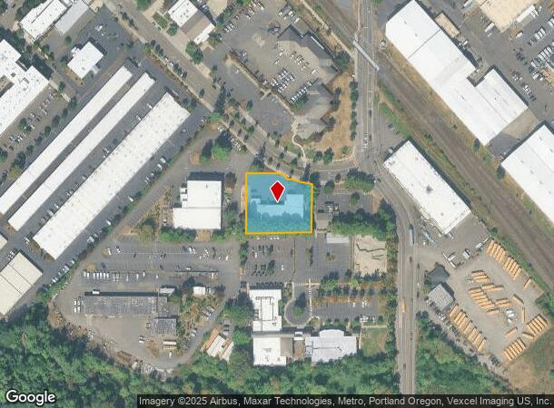 8770 Sw Burnham St, Portland, OR Parcel Map