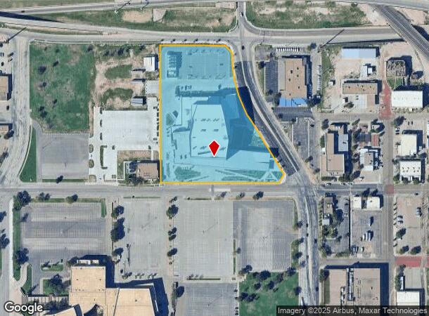  1300 Mac Davis Ln, Lubbock, TX Parcel Map