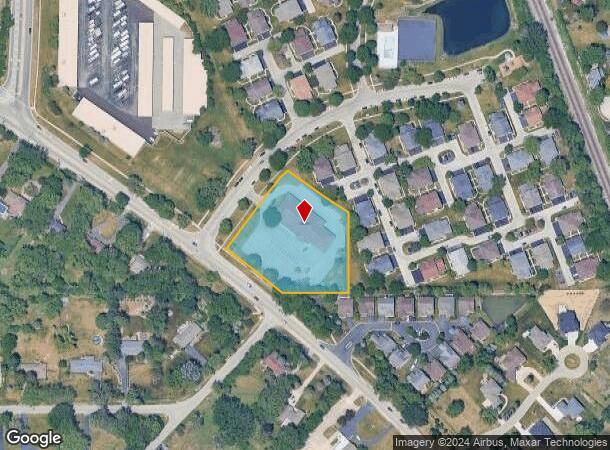  401 Sullivan Dr, Vernon Hills, IL Parcel Map