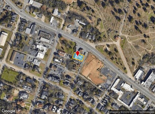  117 Orange St, Macon, GA Parcel Map