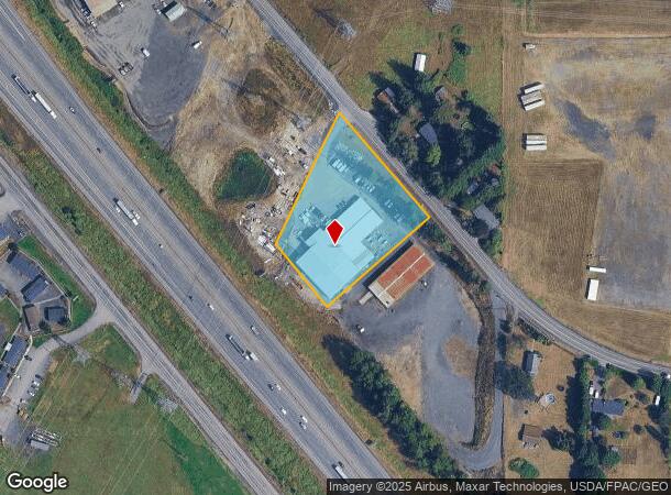  1722 Bishop Rd, Chehalis, WA Parcel Map
