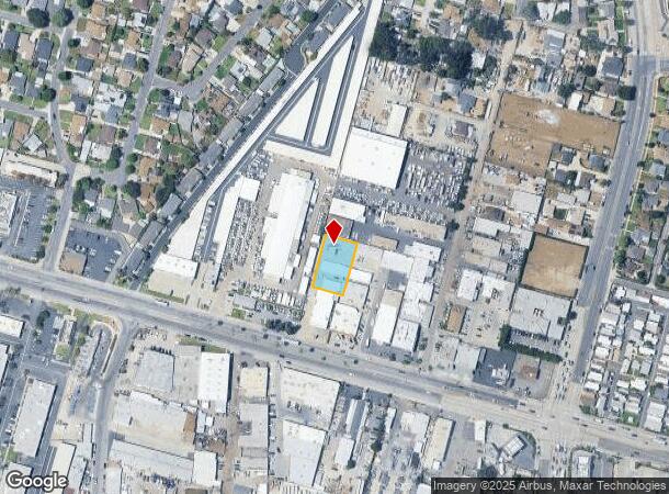 11701 Washington Blvd, Whittier, CA Parcel Map