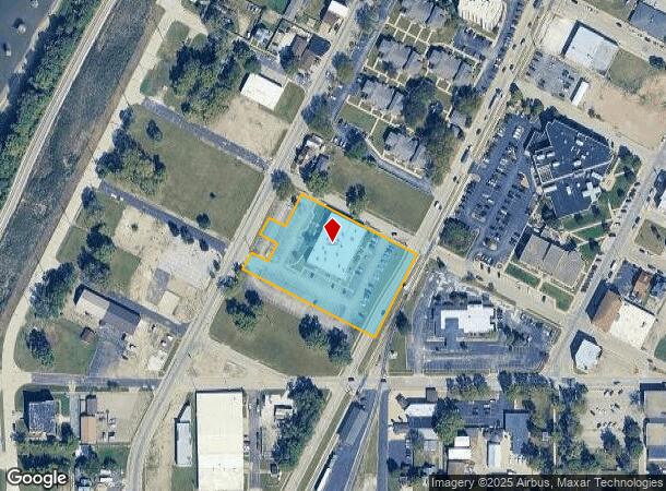 200 S 2Nd St, Pekin, IL Parcel Map