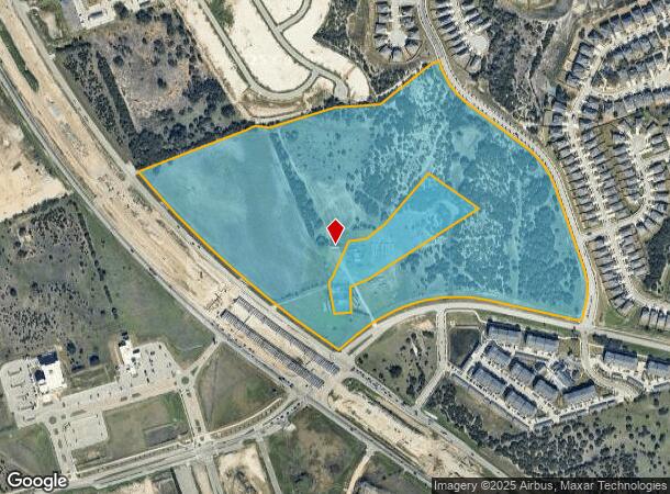  1383 Pleasant Hill Rd N, Leander, TX Parcel Map