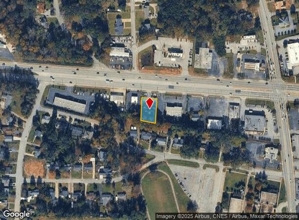  117 W Wade Hampton Blvd, Greer, SC Parcel Map