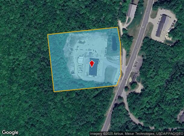 134 Pierce Rd, Barrington, NH Parcel Map