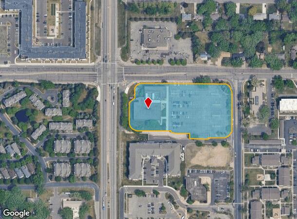  6499 University Ave Ne, Minneapolis, MN Parcel Map