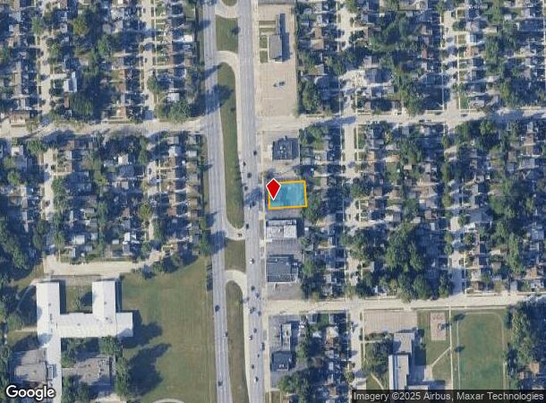  712 N Telegraph Rd, Dearborn, MI Parcel Map
