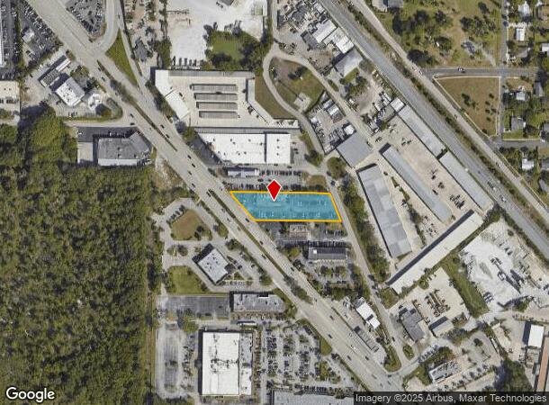  1429 Se Federal Hwy, Stuart, FL Parcel Map