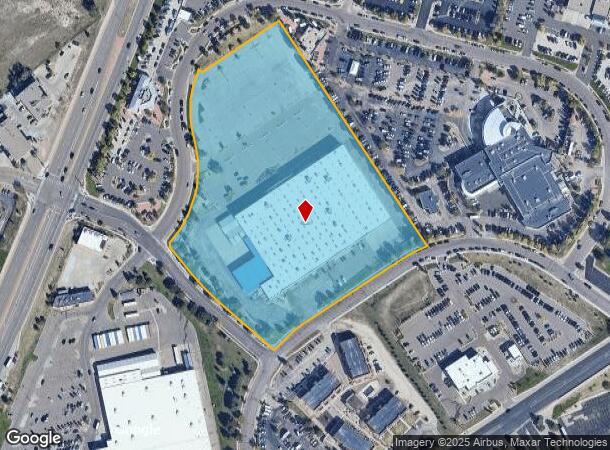  1515 Auto Mall Loop, Colorado Springs, CO Parcel Map