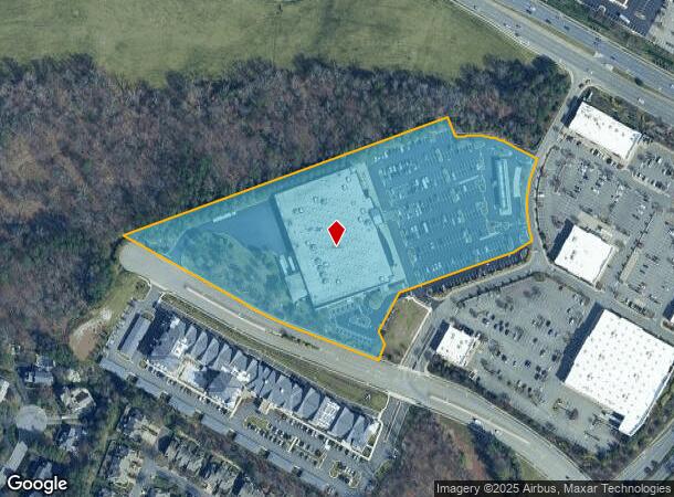  11895 W Broad St, Henrico, VA Parcel Map