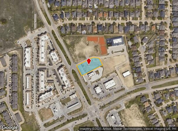  7601 Summer Creek Dr, Fort Worth, TX Parcel Map