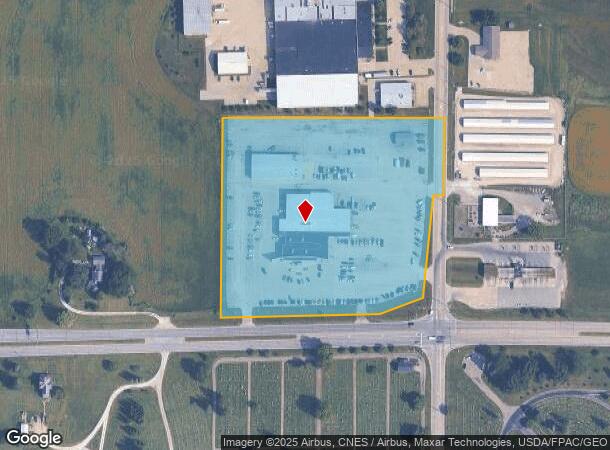 2201 W Main St, Galesburg, IL Parcel Map