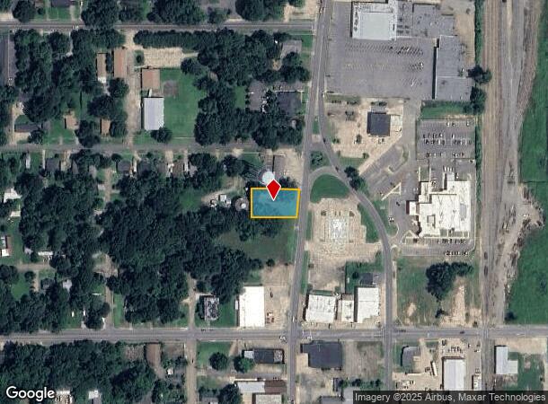 N Washington St, Bastrop, LA Parcel Map