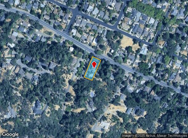 1805 Foothill Blvd, Calistoga, CA Parcel Map