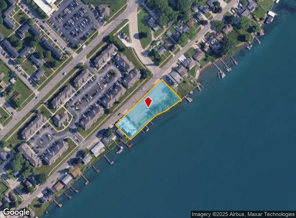 3136 Military St, Port Huron, MI Parcel Map