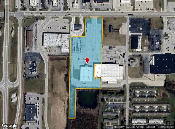 936 E Washington St, Winchester, IN Parcel Map