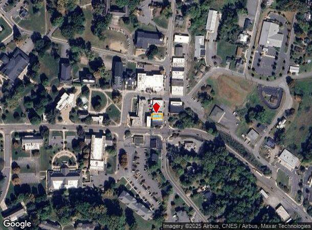 22 S Main St, Mars Hill, NC Parcel Map