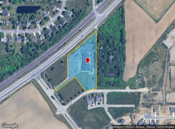  1251 Huntzinger Blvd, Pendleton, IN Parcel Map