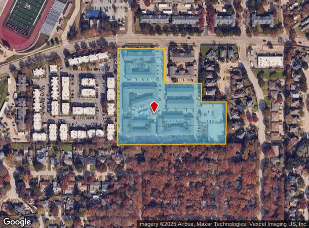  2905 Mustang Dr, Grapevine, TX Parcel Map