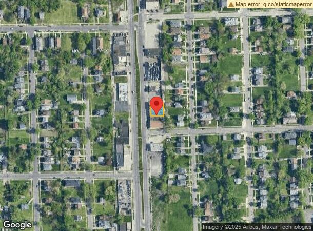  14860 Livernois Ave, Detroit, MI Parcel Map