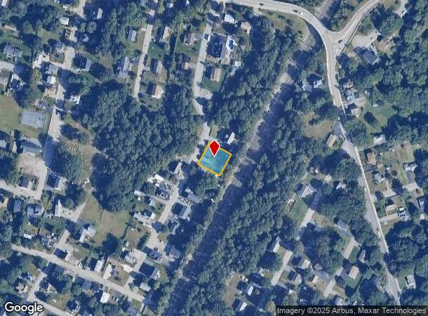  50 Branch Ave, Attleboro, MA Parcel Map