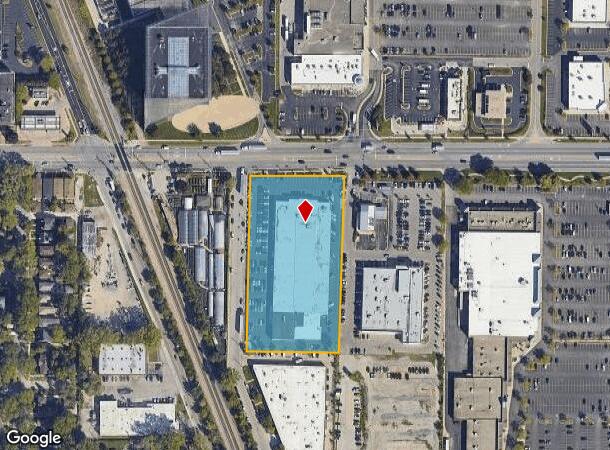 5757 W Touhy Ave, Niles, IL Parcel Map