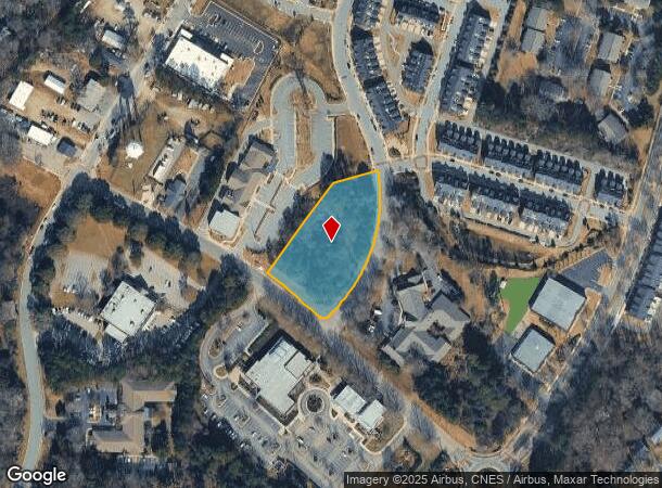  610 Brooks St, Wake Forest, NC Parcel Map