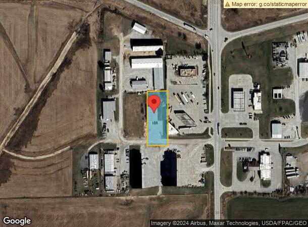  107 W Tidewater Dr, West Branch, IA Parcel Map