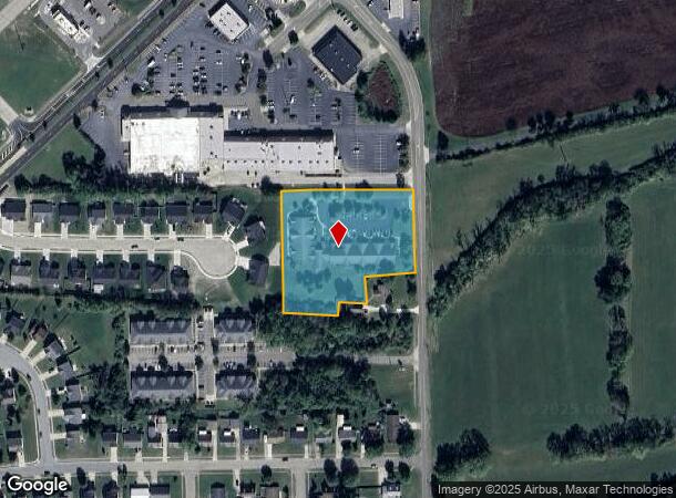 401 N Butter St, Germantown, OH Parcel Map