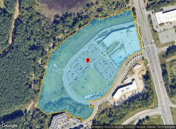  1436 Rock Quarry Rd, Raleigh, NC Parcel Map